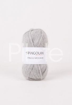 Pingo Mohair Gris Claire